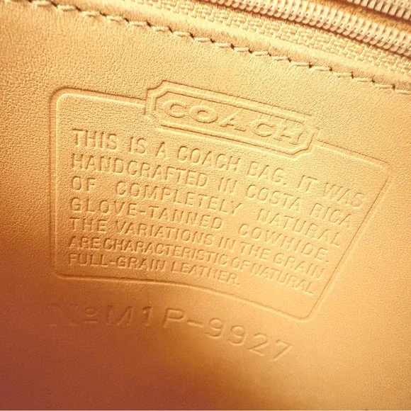 COACH Vintage Willis Bag 9927, camel - Picture 9 of 9